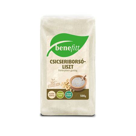BENEFITT Csicseriborsóliszt 500g, Gluténmentes