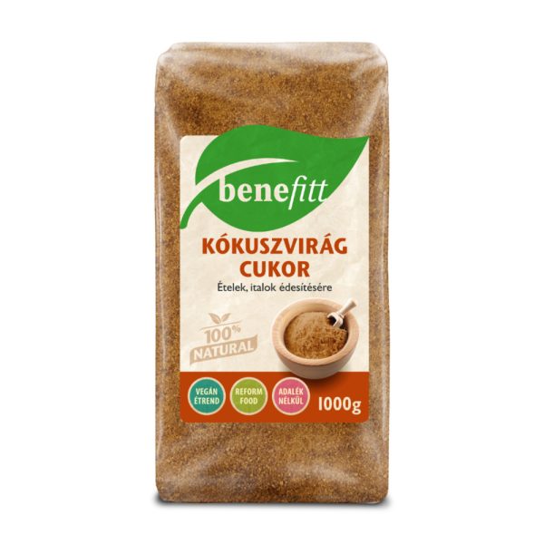 BENEFITT Kókuszvirág cukor 1000g